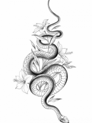 Snake Tattoo design