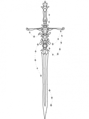 Sword Tattoo design